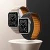 Pasek magnetyczny Magnetic Strap opaska bransoleta do Apple Watch 45 mm - czerwony